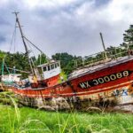 Epave du bateau de pêche Le Kalinka anse du Diben