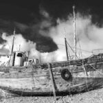 Epave bateau de pêche Notre Dame des Neiges à Camaret-sur-Mer