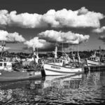 Bateaux de pêche au port de Concarneau