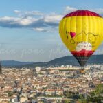 photographie montgolfière chaîne des Puys-faille de Limagne