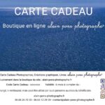 Carte Cadeau visuel bleu mers océans