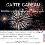 Carte Cadeau visuel feu d'artifice
