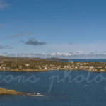 Photographie panoramique de Cadaqués