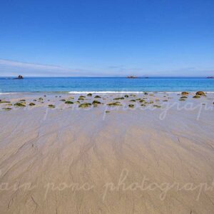 photographie de la plage de Ruscumunoc, à Plouarzel,