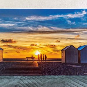 Photographie Les Dalton à Cayeux-sur-Mer, format 60cm x 40cm impression sur forex pvc, en déstockage à tarif promotionnel.