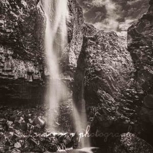 photographie de la cascade du Deroc, Aubrac, Lozère