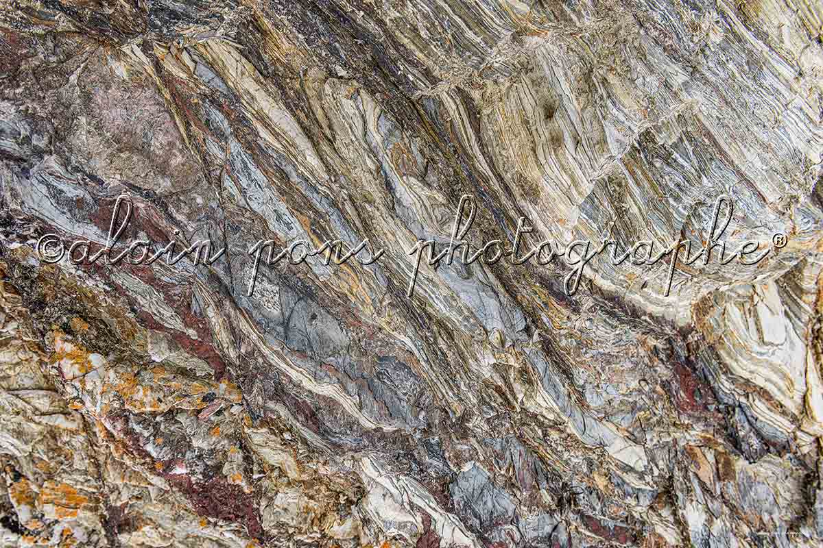 photographie les Schistes et Quartzites de Bretagne, à Belle-Île-en-Mer en 2017.