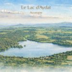 Affiche vintage lac d'Aydat Auvergne