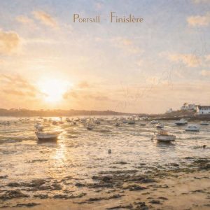 affiche vintage Portsall Finistère